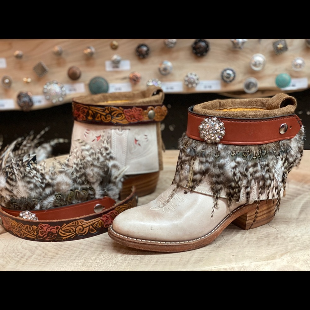 Size 7.5, upcycled FRYE boots, ankle boots
